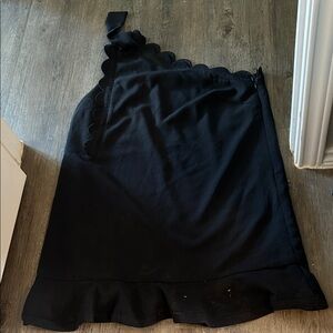 Victoria Beckham Midnight One Shoulder Dress